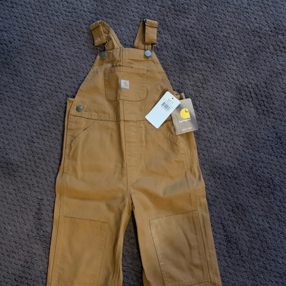 Kids Carhartt overalls